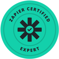 Integrate Zapier make Keap experts - Zapier Certified Expert 200x200
