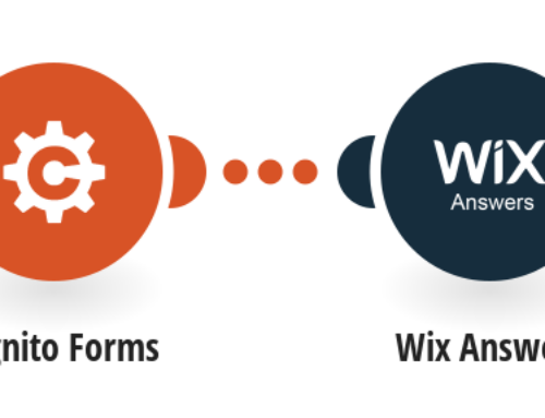 Automate Wix Answers Tickets from Cognito Forms