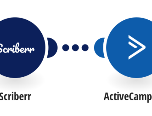 Effortless Integration: Connect Scriberr and ActiveCampaign